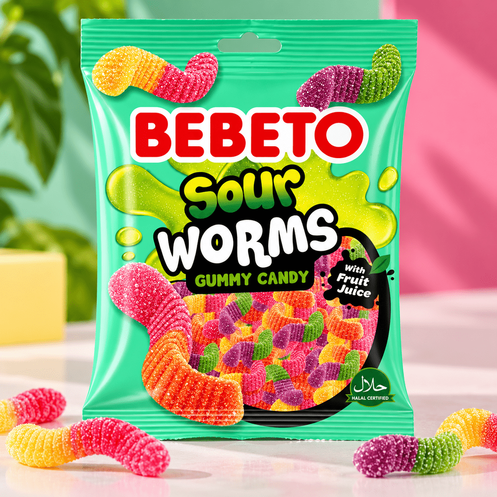 Bebeto Jelly Zure Wormen