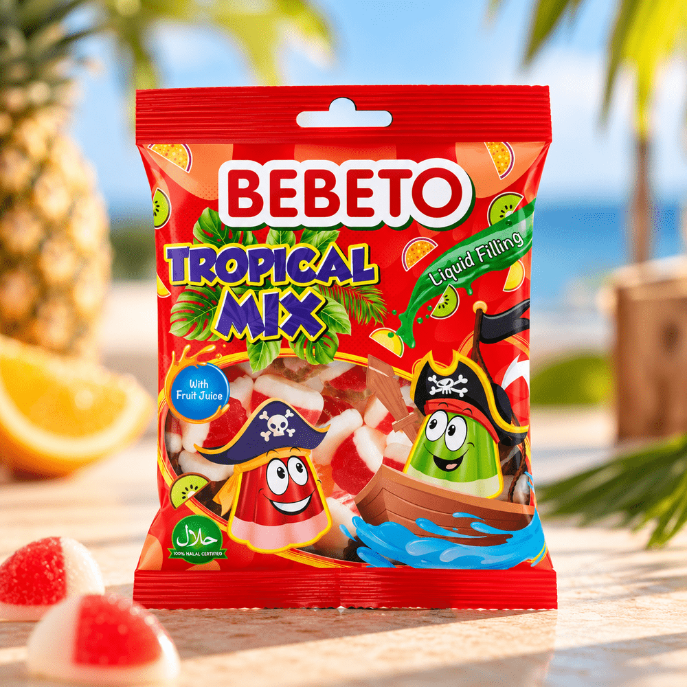 Bebeto Jelly Tropische Mix