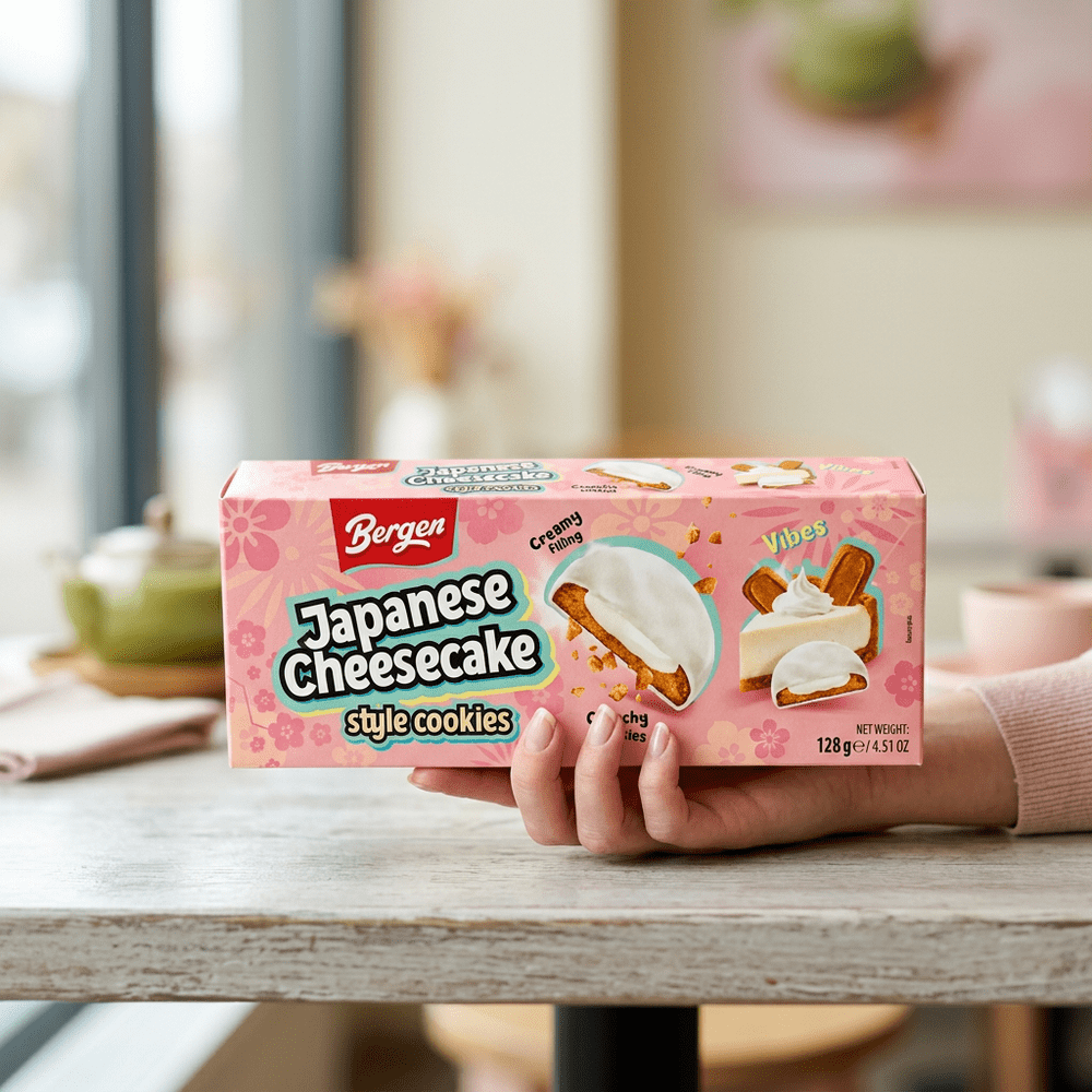 Koekjes in Japanse cheesecake-stijl uit Bergen