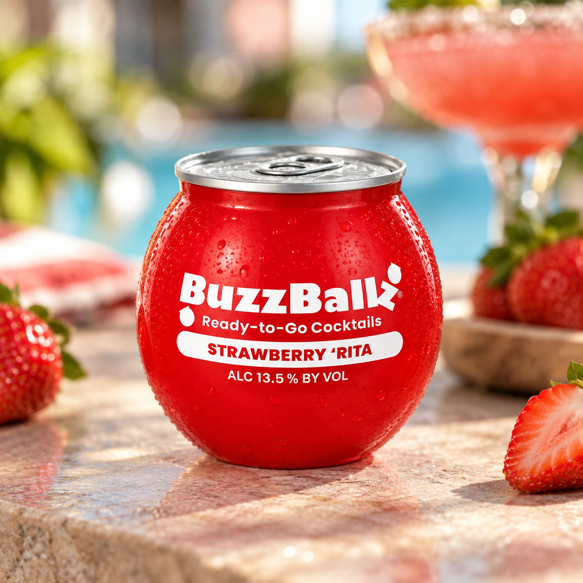 Buzzballz Strawberry 'Rita 13,5% alcohol