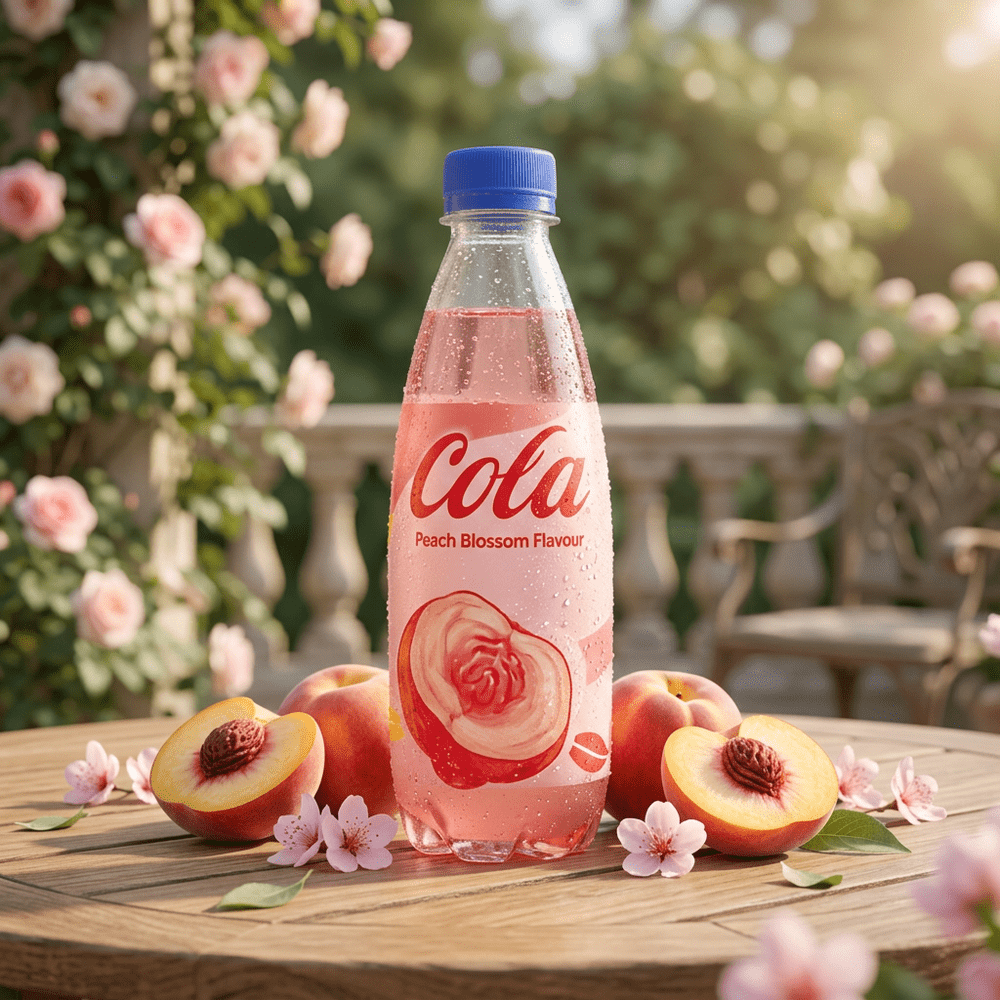 Cola-perzikbloem