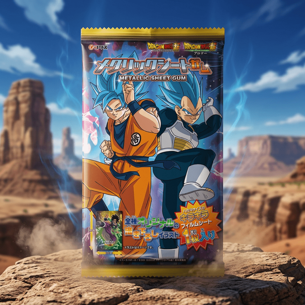 Coris Dragon Ball metalen plaatgom