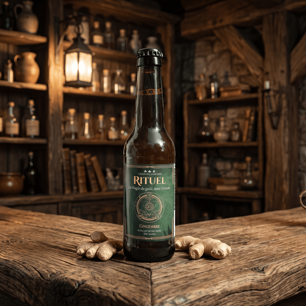 Het elixer van het gemberritueel van de 3 tovenaars