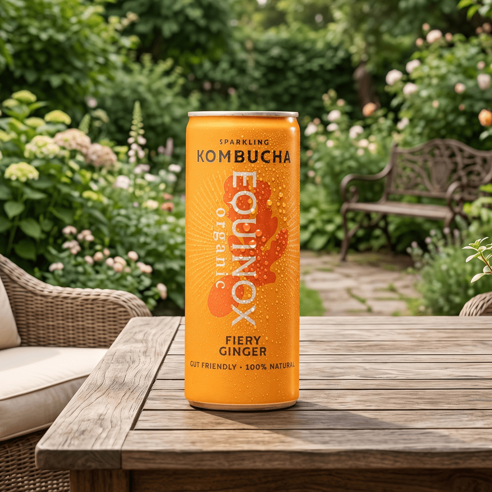 Equinox Biologische Kombucha Vurige Gember