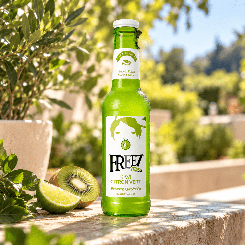 Freez Mix frisdrank met kiwi en limoen