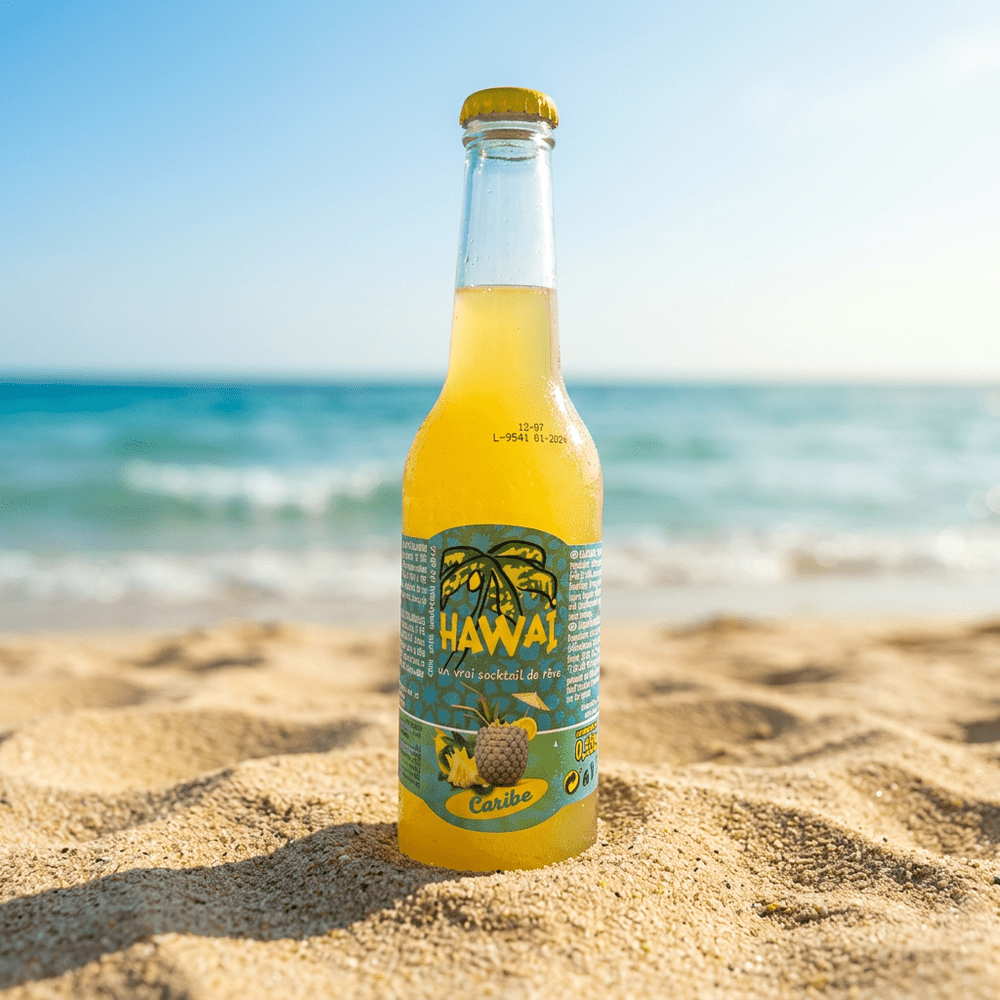 Hawaii glazen fles Caribisch gebied