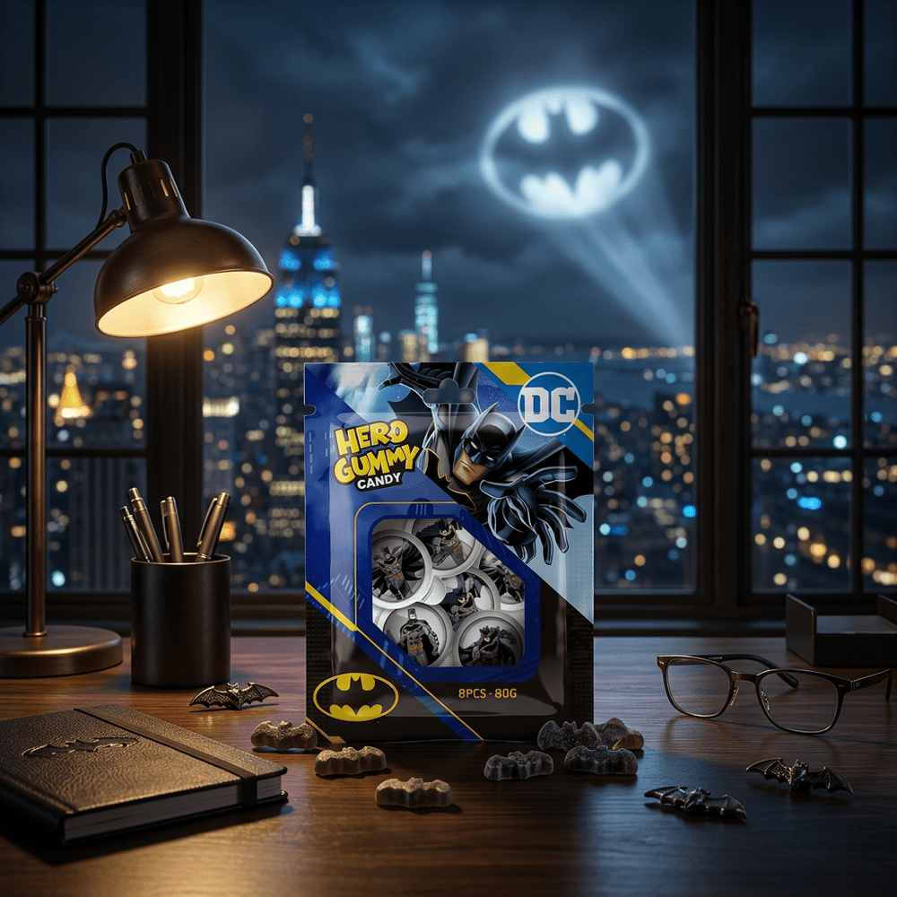 Held Gummy Batman