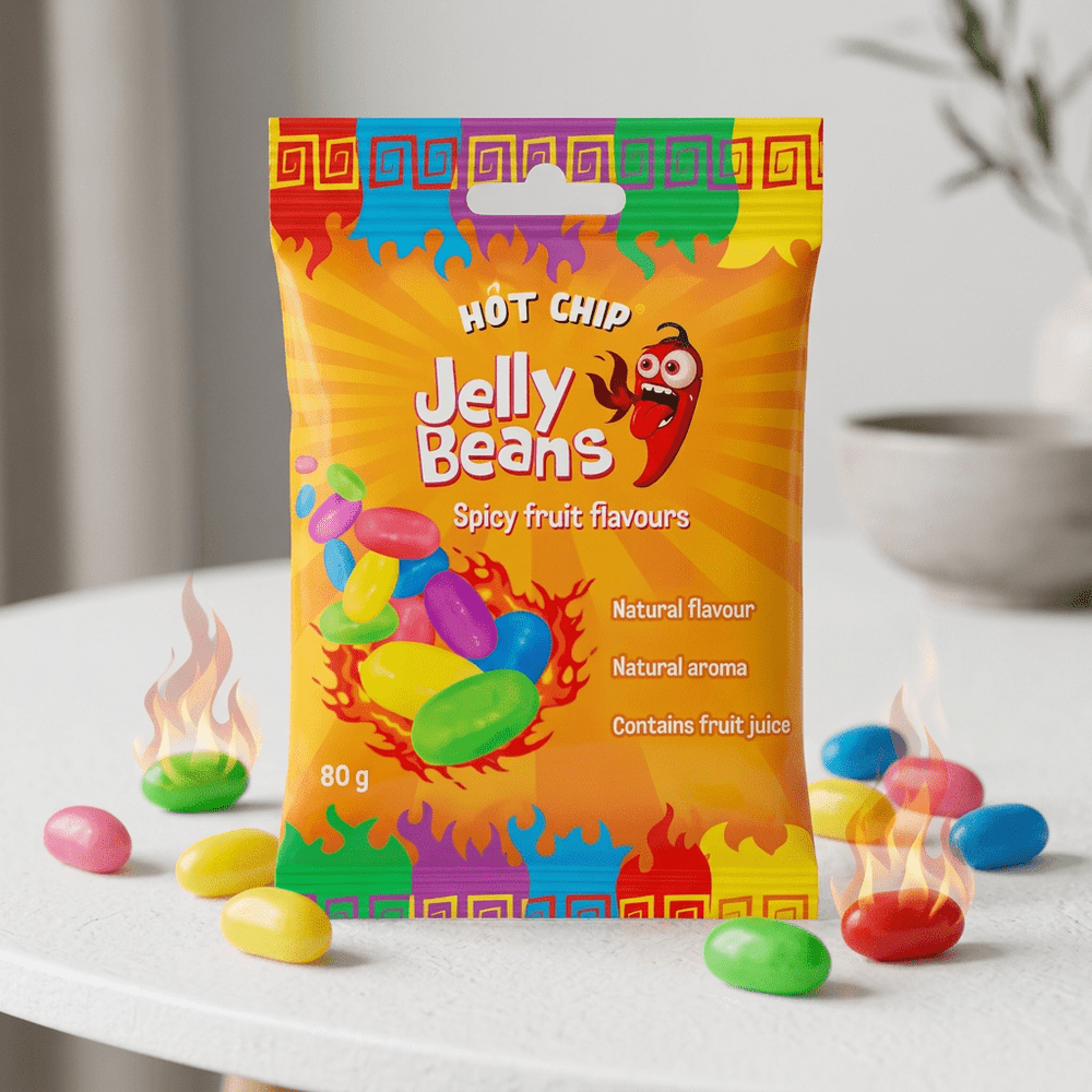 Hot Chip Jelly Beans Pittige Fruitsmaken