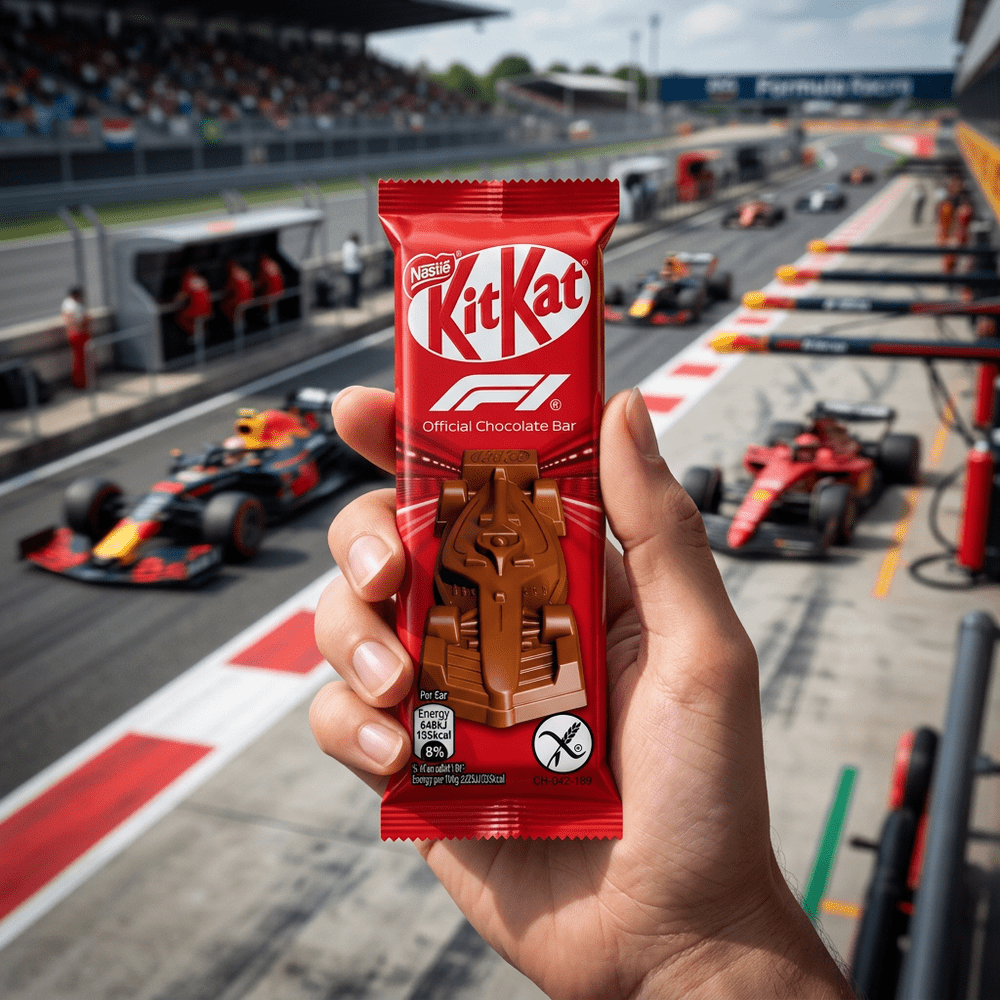 Kit Kat Icoon F1 Auto