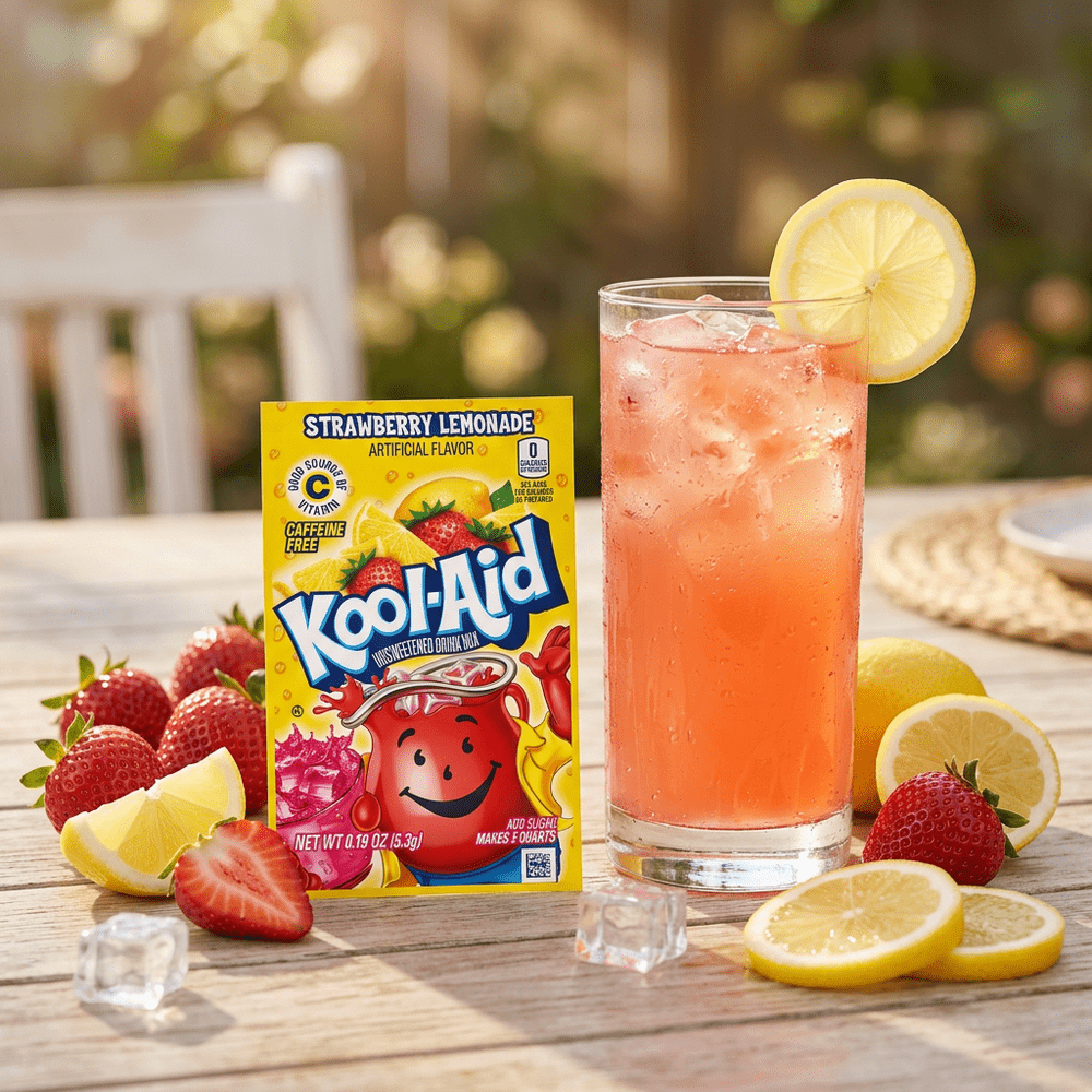 Kool-Aid aardbei-limonade (6 stuks)