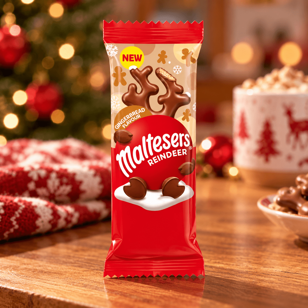 Maltesers Rendier Peperkoek Kerstmis