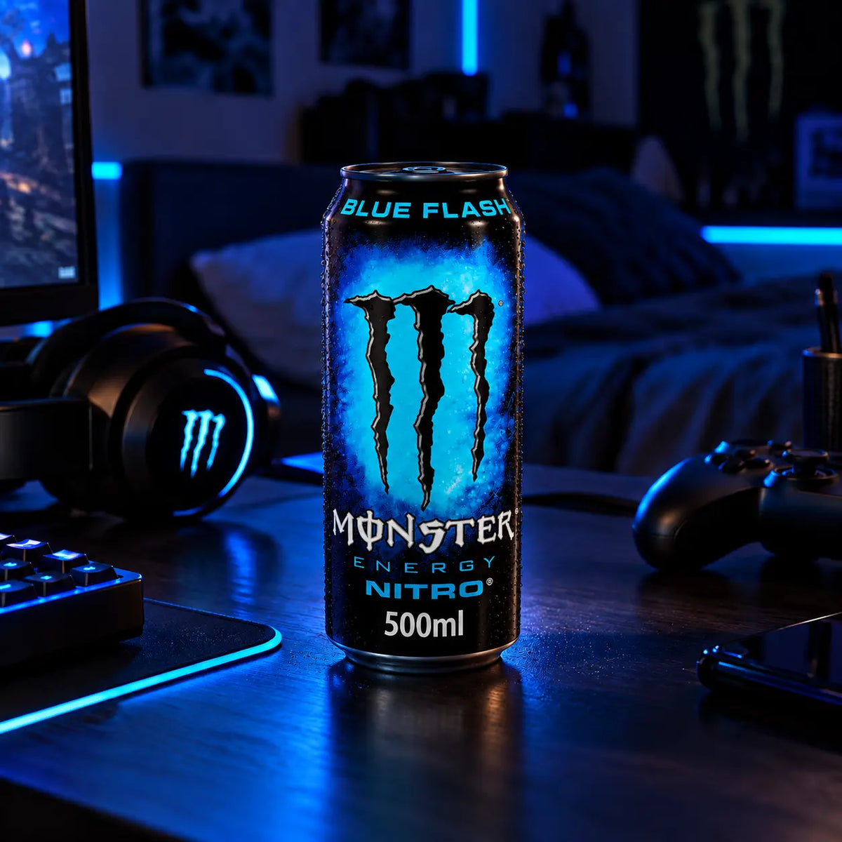 Monster Energy Nitro Blue Flash UK