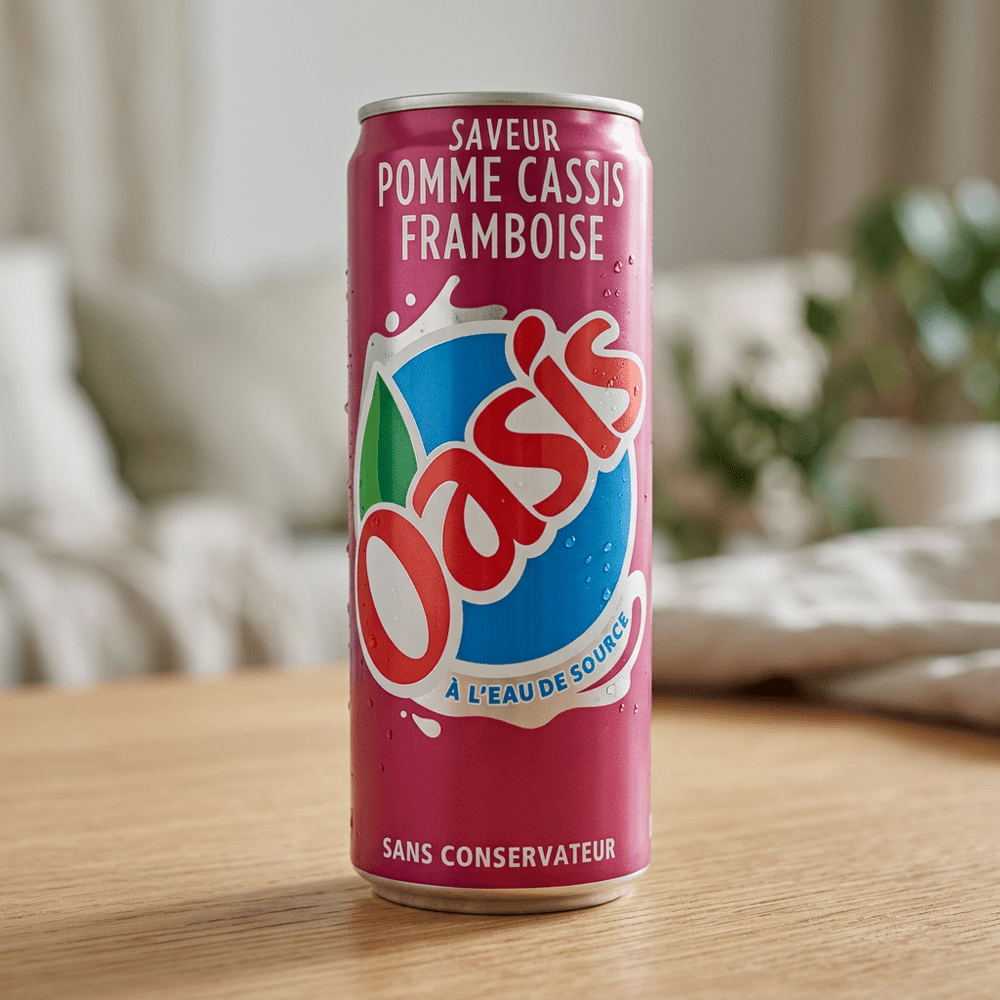 Oasis Appel Zwarte bes & Framboos