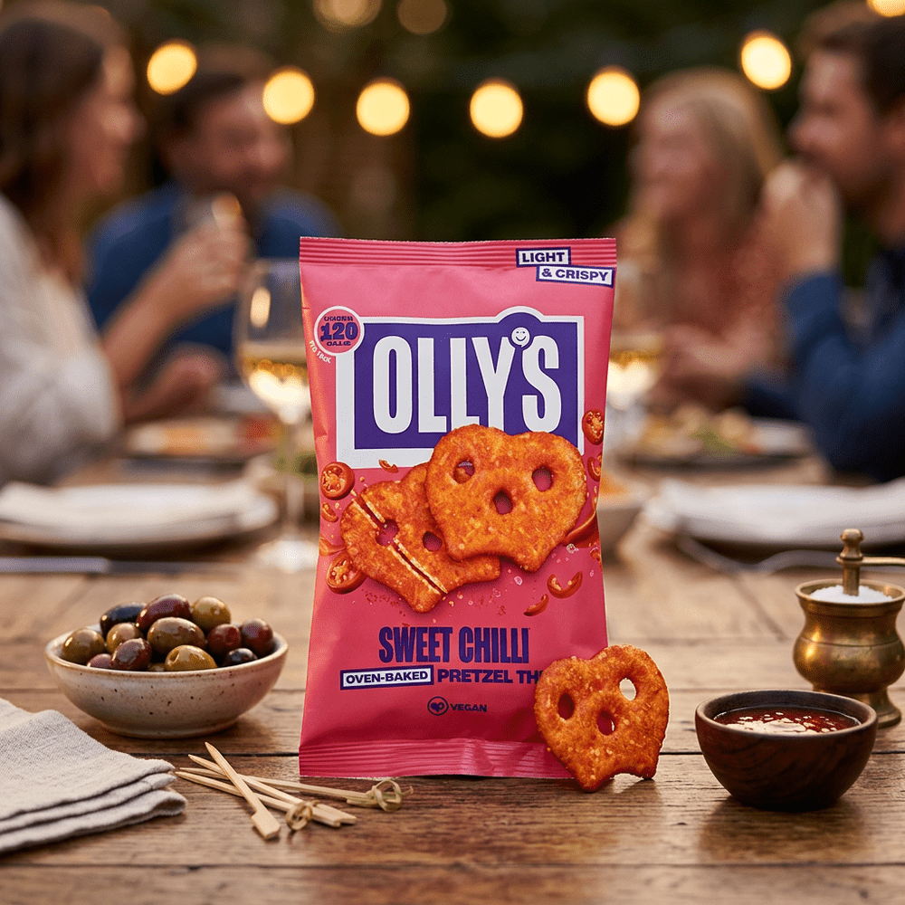 Olly's Pretzel Thins Sweet Chilli Klein