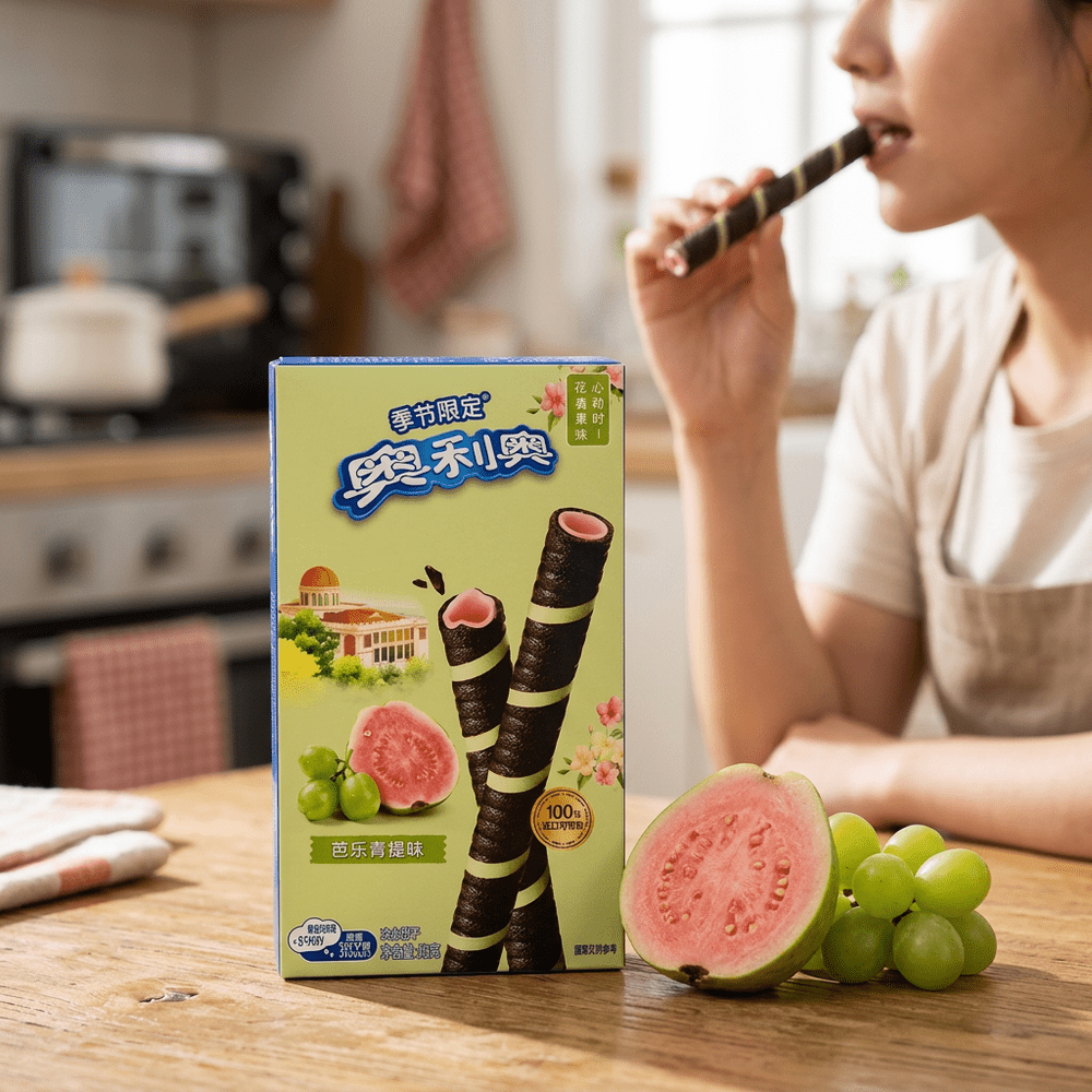 Oreo Crispy Roll Guave Groene Druif