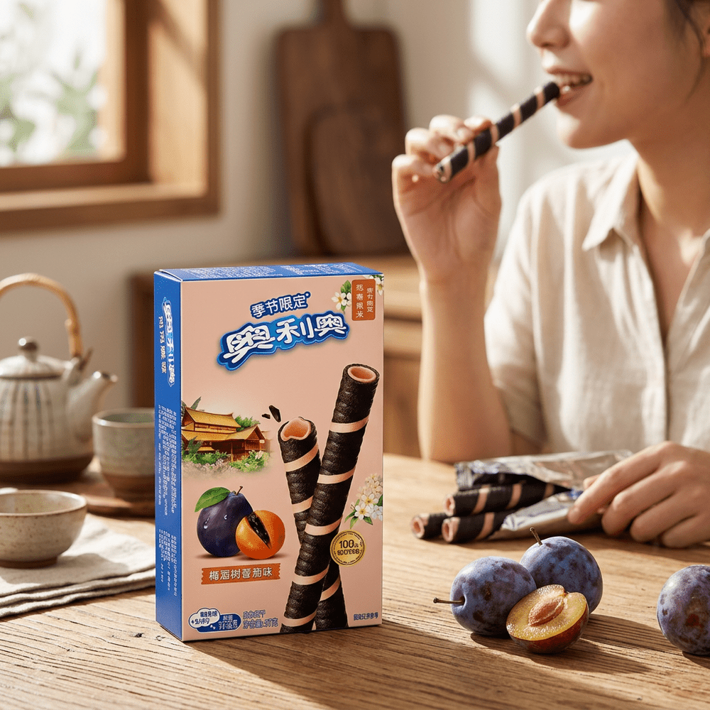 Oreo Crispy Roll Pruim