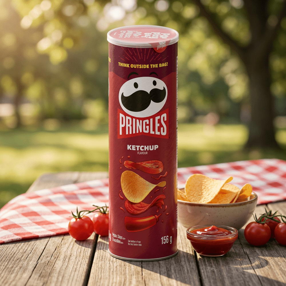 Pringles Chips-ketchup
