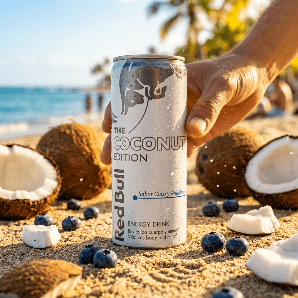 <tc>Red Bull</tc> Energiedrank Witte Editie Coco &  Bosbes