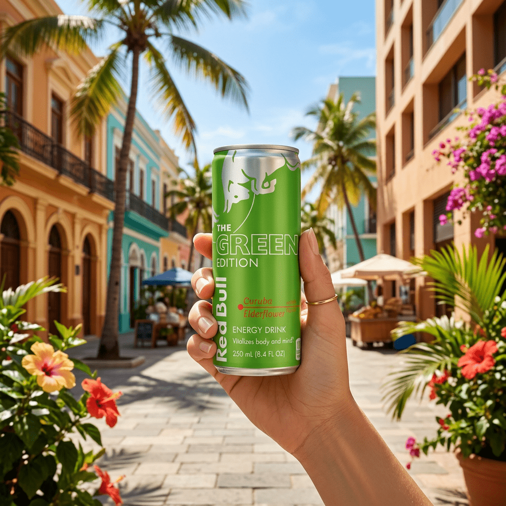 <tc>Red Bull</tc> Energiedrank zomereditie Curuba vlierbloesem