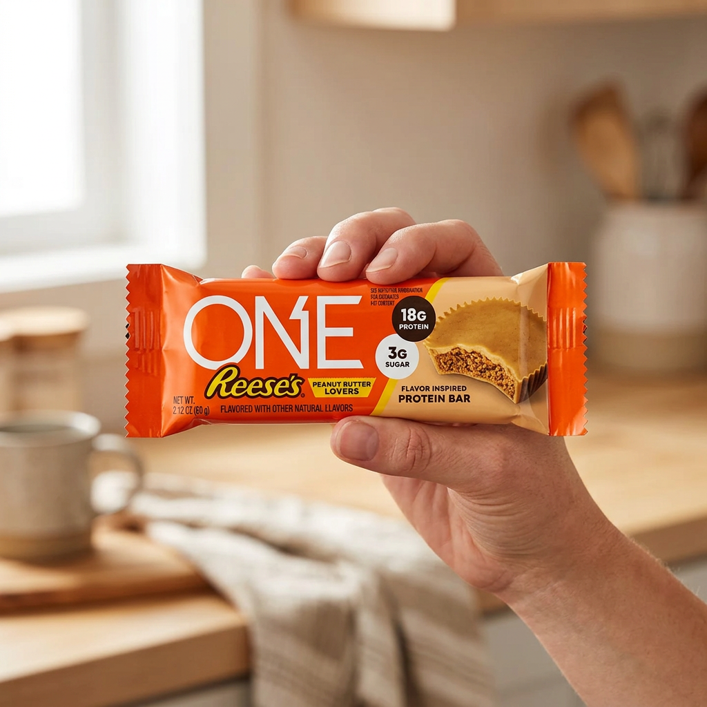 Reese's eiwitrepen voor pindakaasliefhebbers