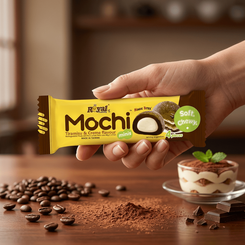 Koninklijke Familie Mochi Mini Tiramisu & Crème