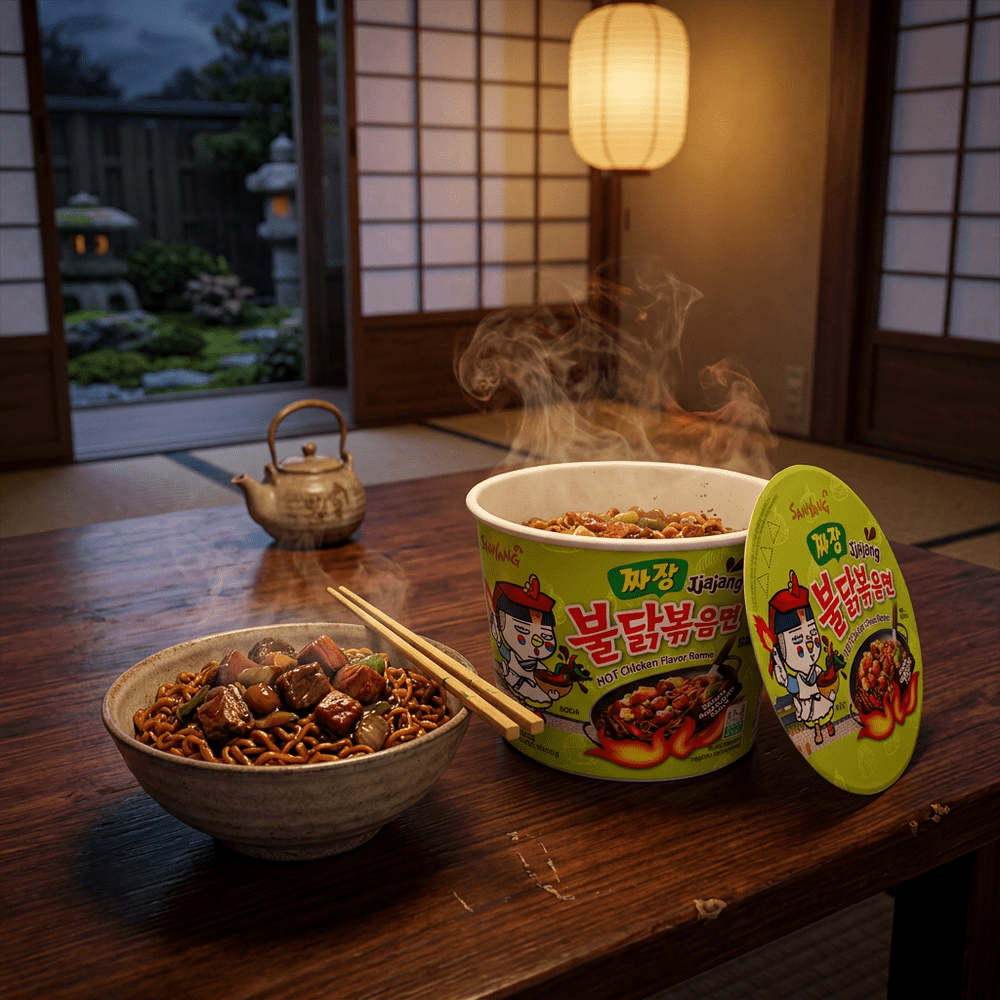 Samyang Ramen Bowl Hot Chicken Smaak Jjajang