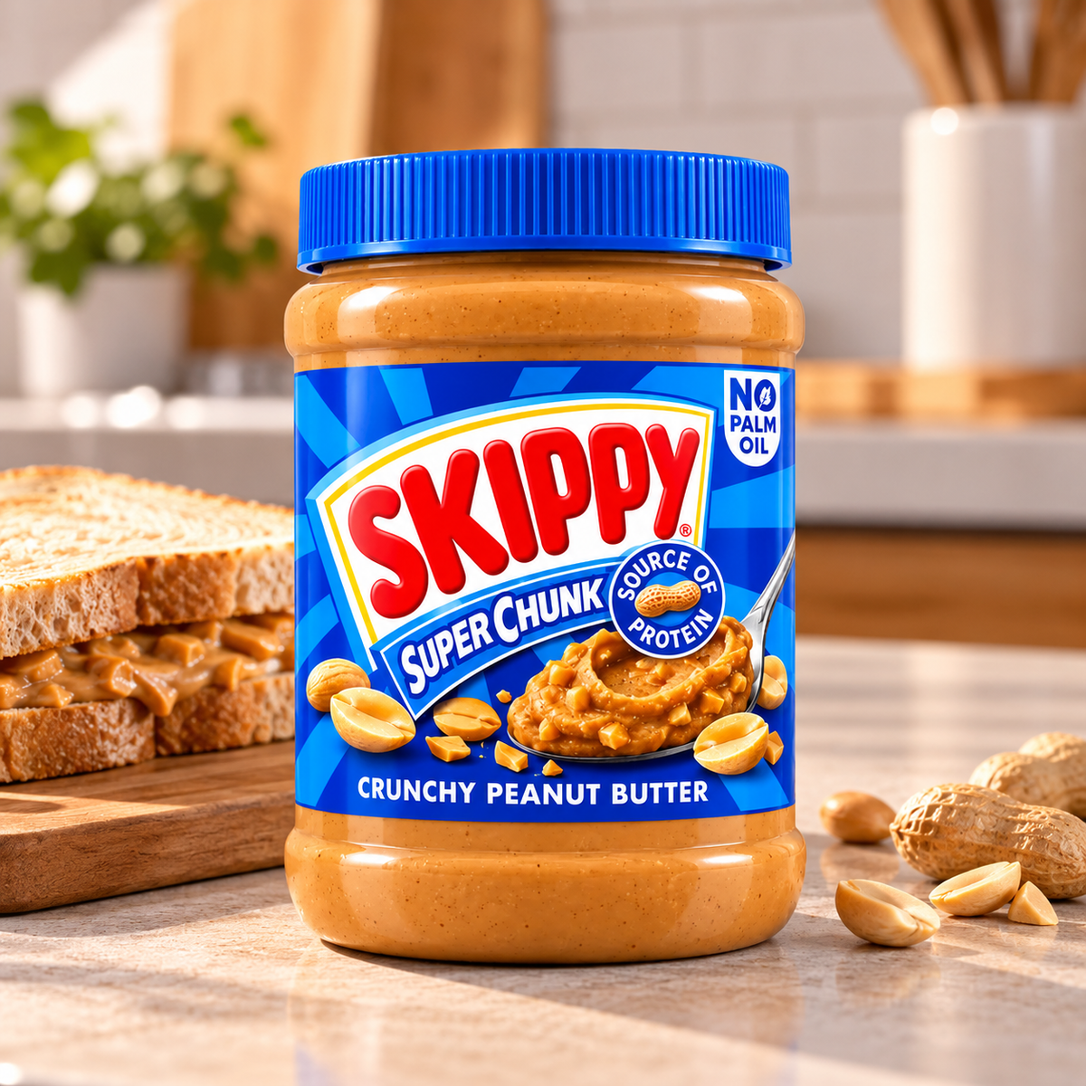 Skippy Crunchy Pindakaas