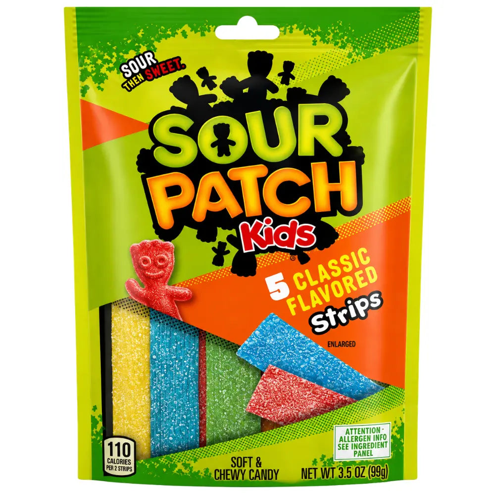Sour Patch Kids Strips met klassieke smaak