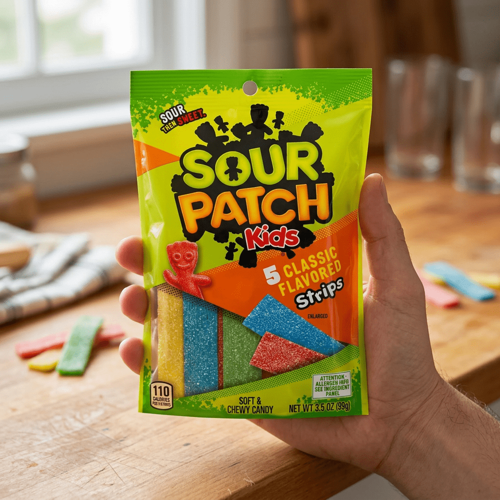 Sour Patch Kids Strips met klassieke smaak
