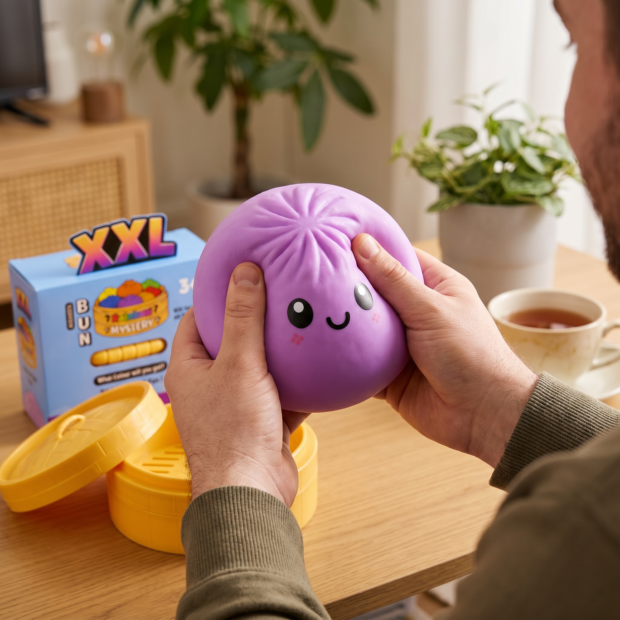 Squishy broodje speelgoed