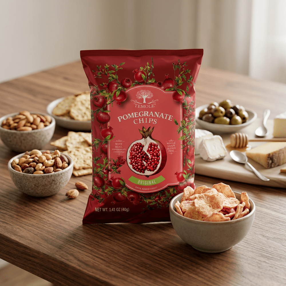 Temole Granaatappelchips Origineel
