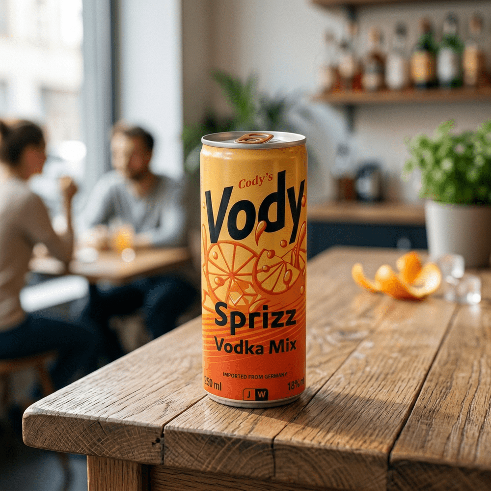 Vody Vodka Mix Sprizz 18% canette 250 ml