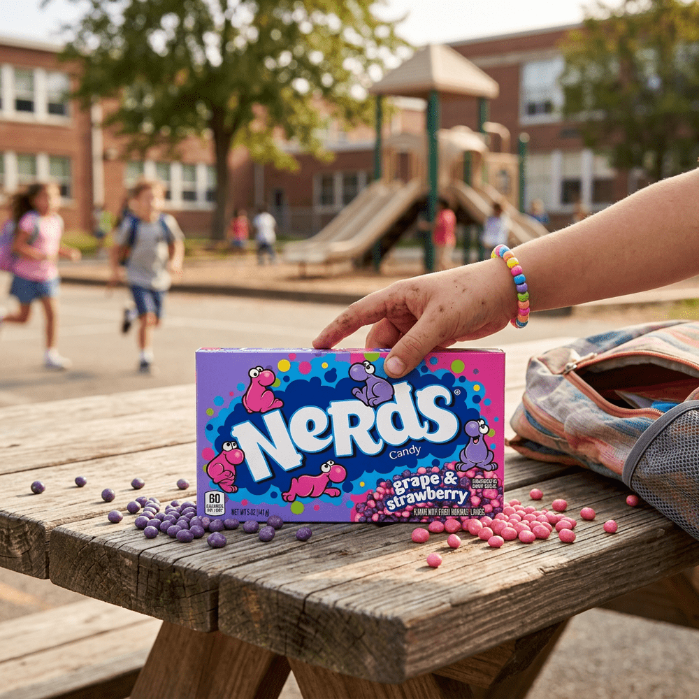 Wonka Nerds Candy Grape Aardbeiendoos