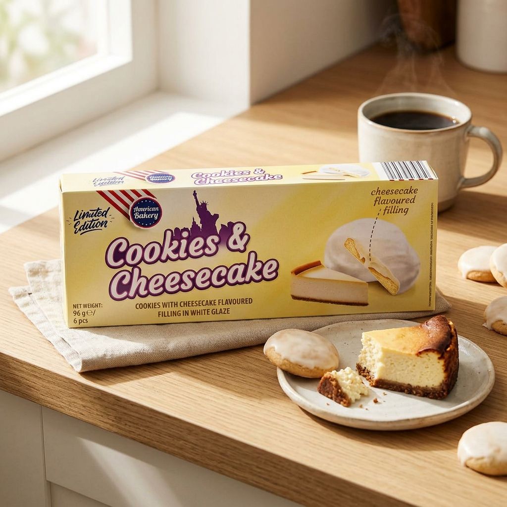 Amerikaanse bakkerijkoekjes & Cheesecake