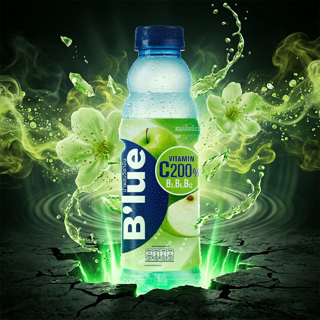 B'lue Vitaminedrank Groene Appel