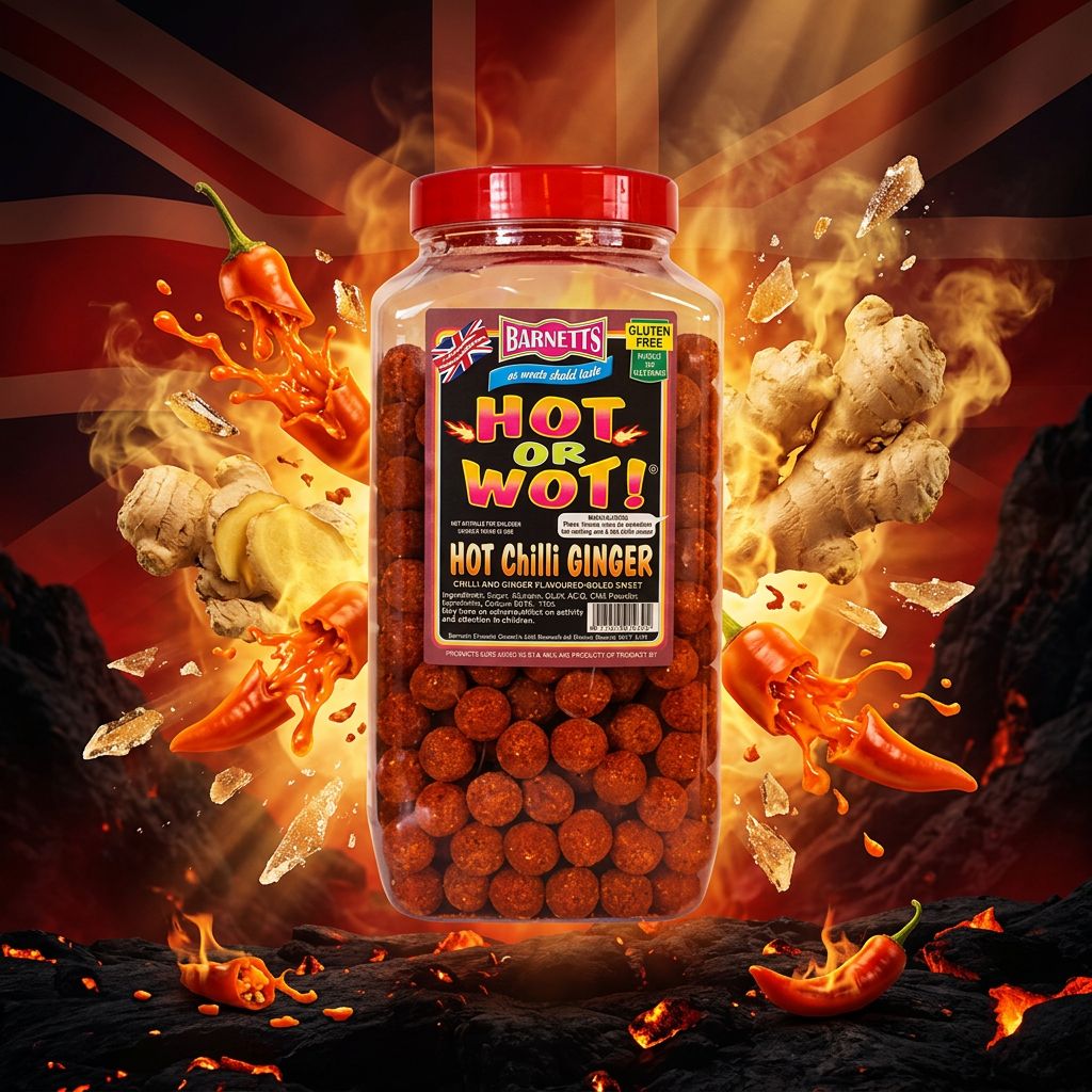 Barnetts Hot Of Wot Chili Gember