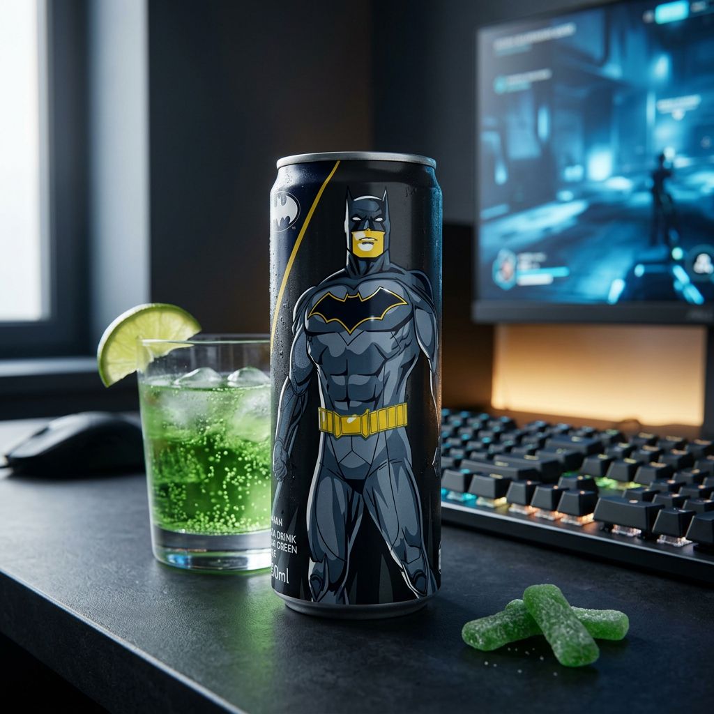 Batman Soda Zure Groene Appel
