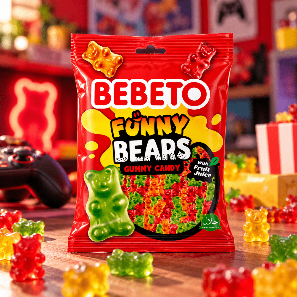 Bebeto Jelly Grappige Beertjes