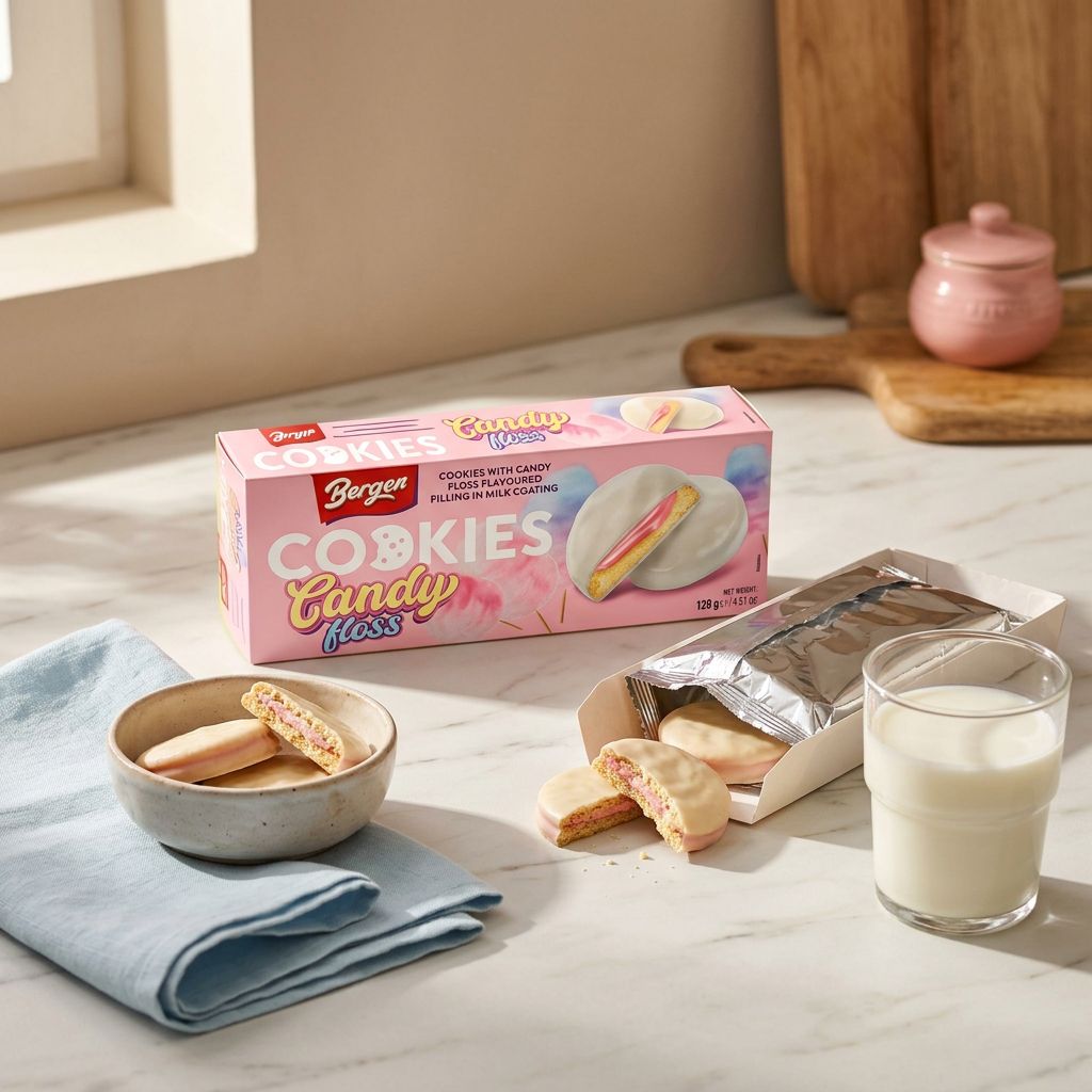 Bergen suikerspinkoekjes