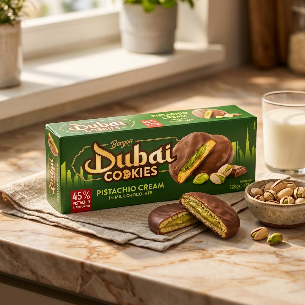 Bergen Dubai Style Koekjes Pistache