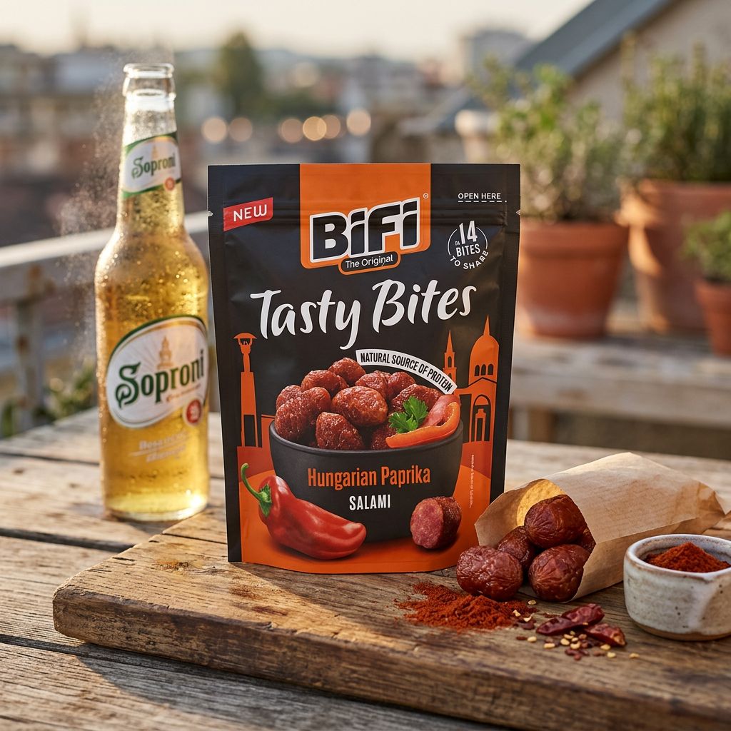 Big Lekkere Bites Hongaarse Paprika Salami