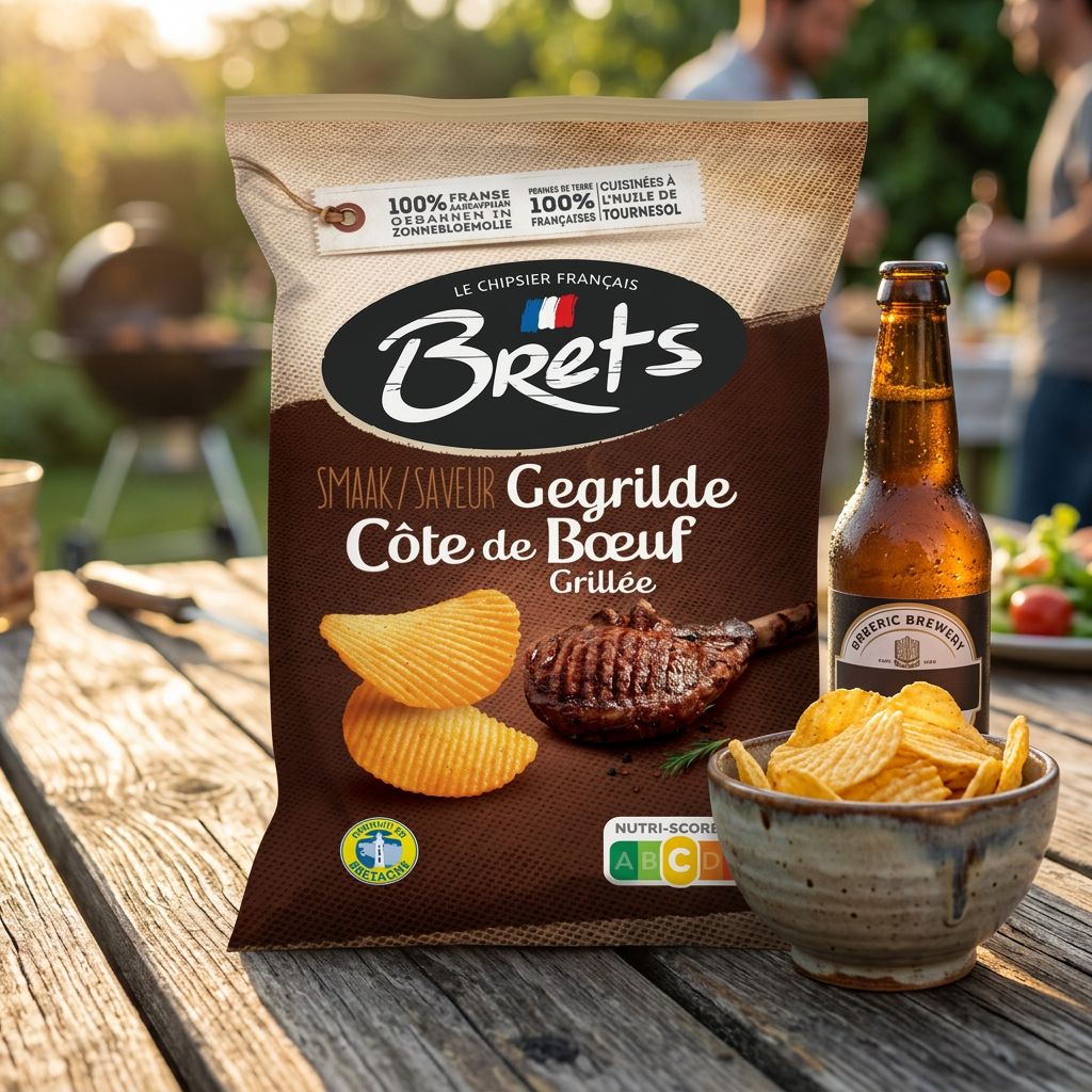 Brets smaak gegrilde runderrib