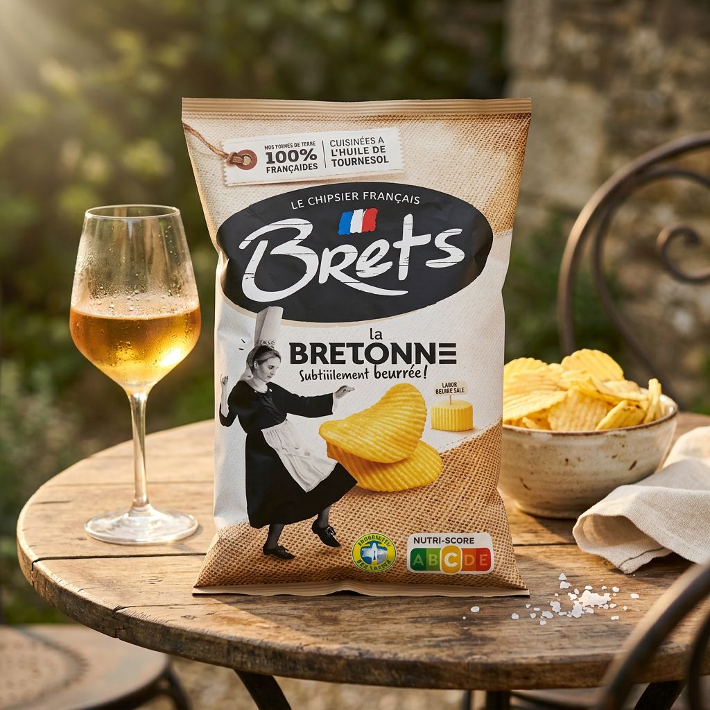 Brets smaak gezouten boter