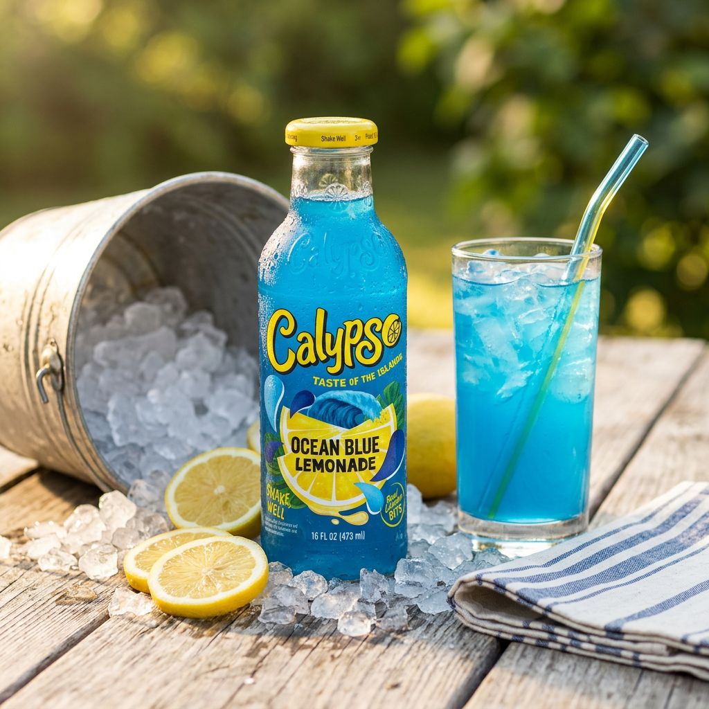 Calypso limonade oceaanblauw