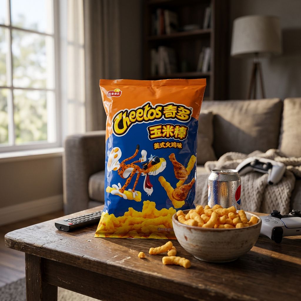 Cheetos American Turkey Big, saveur dinde rôtie, grand format importé USA, disponible sur My American Shop