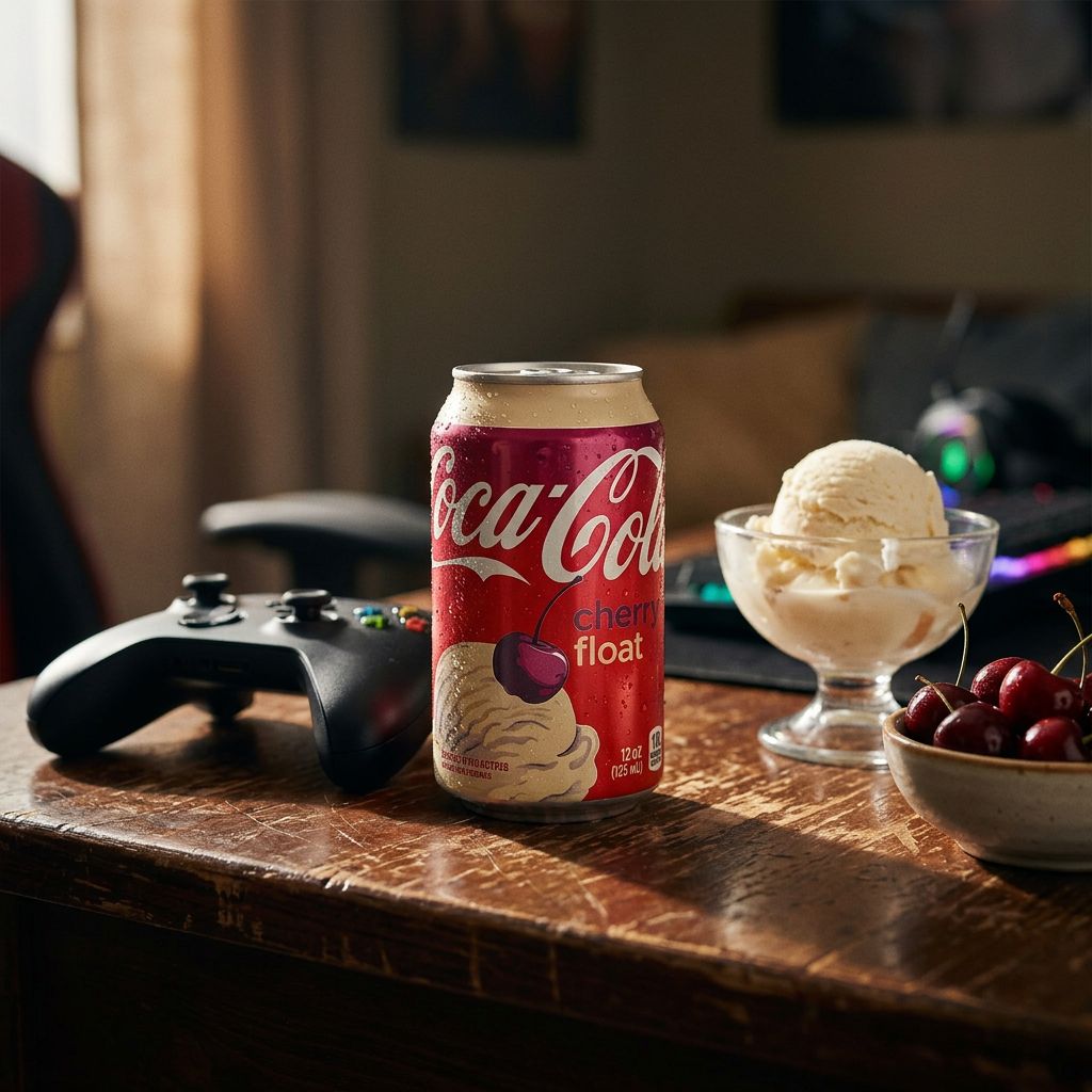 Coca Cola Kersenvlotter