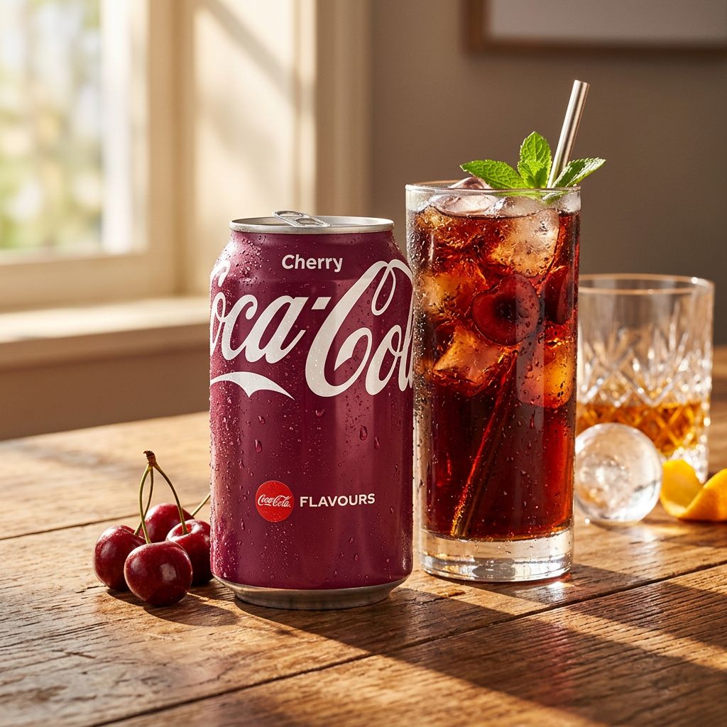 Coca-Cola Cherry version américaine en canette importée des USA, disponible sur My American Shop