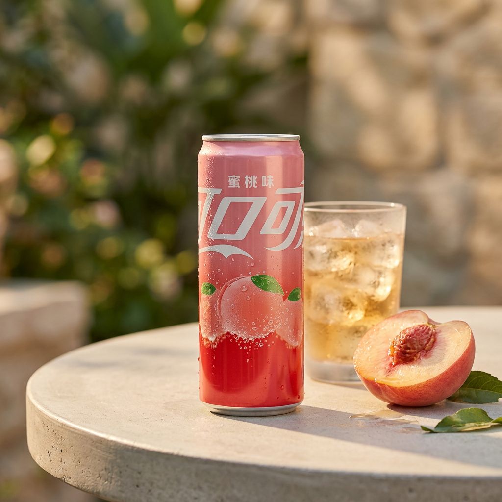 Coca Cola China-perzik
