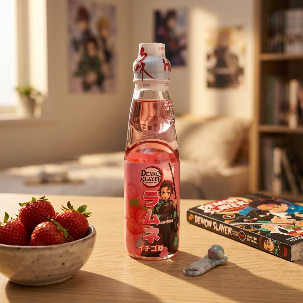 Demonendoder Ramune Hatakosen Aardbei