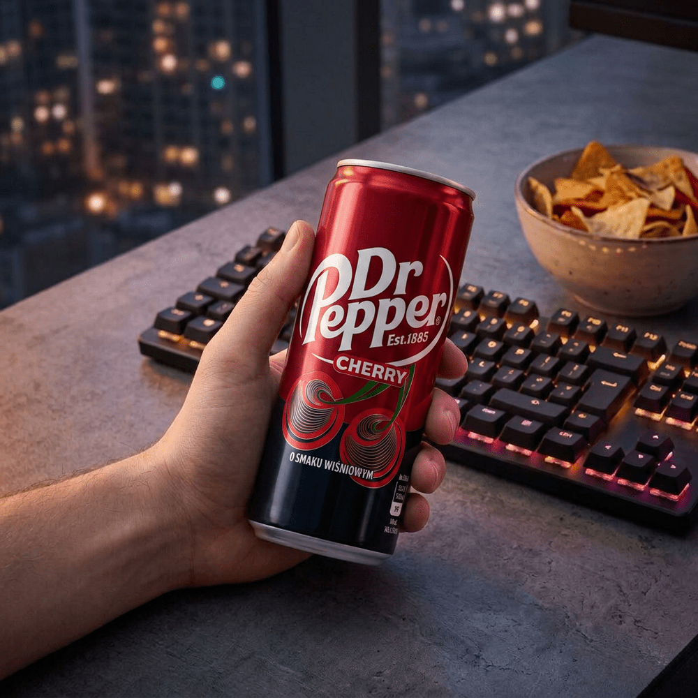 Dr Pepper Slimcan Kers